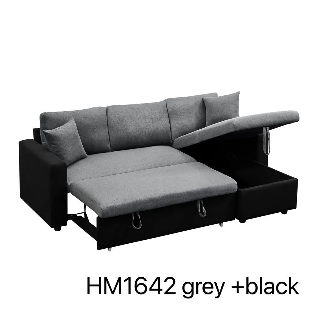 Lumen Reversible (Grey+Black) Sofa