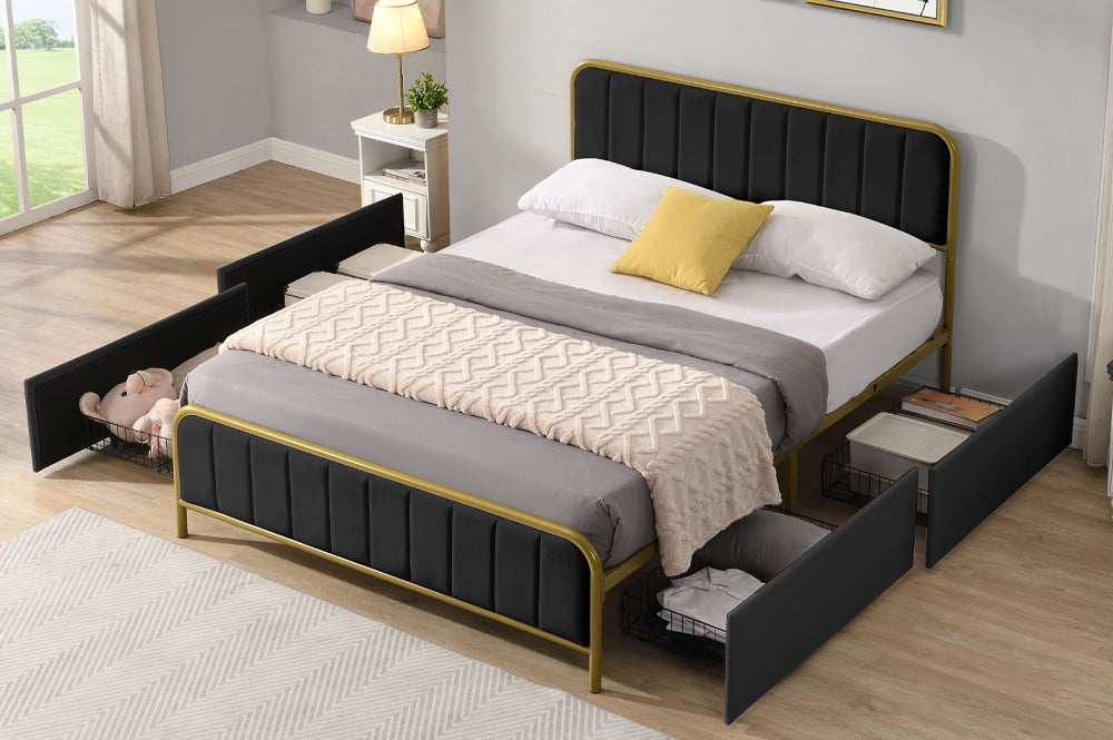 STORAGE BED